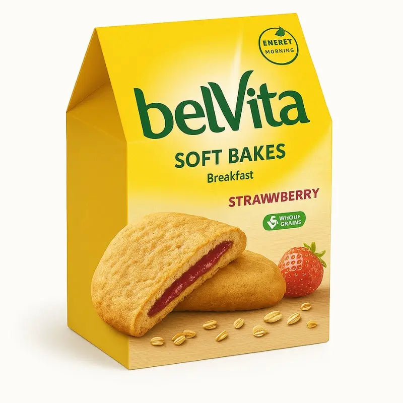BelVita Breakfast Soft Bakes Strawberry 250g BelVita - Butikkom