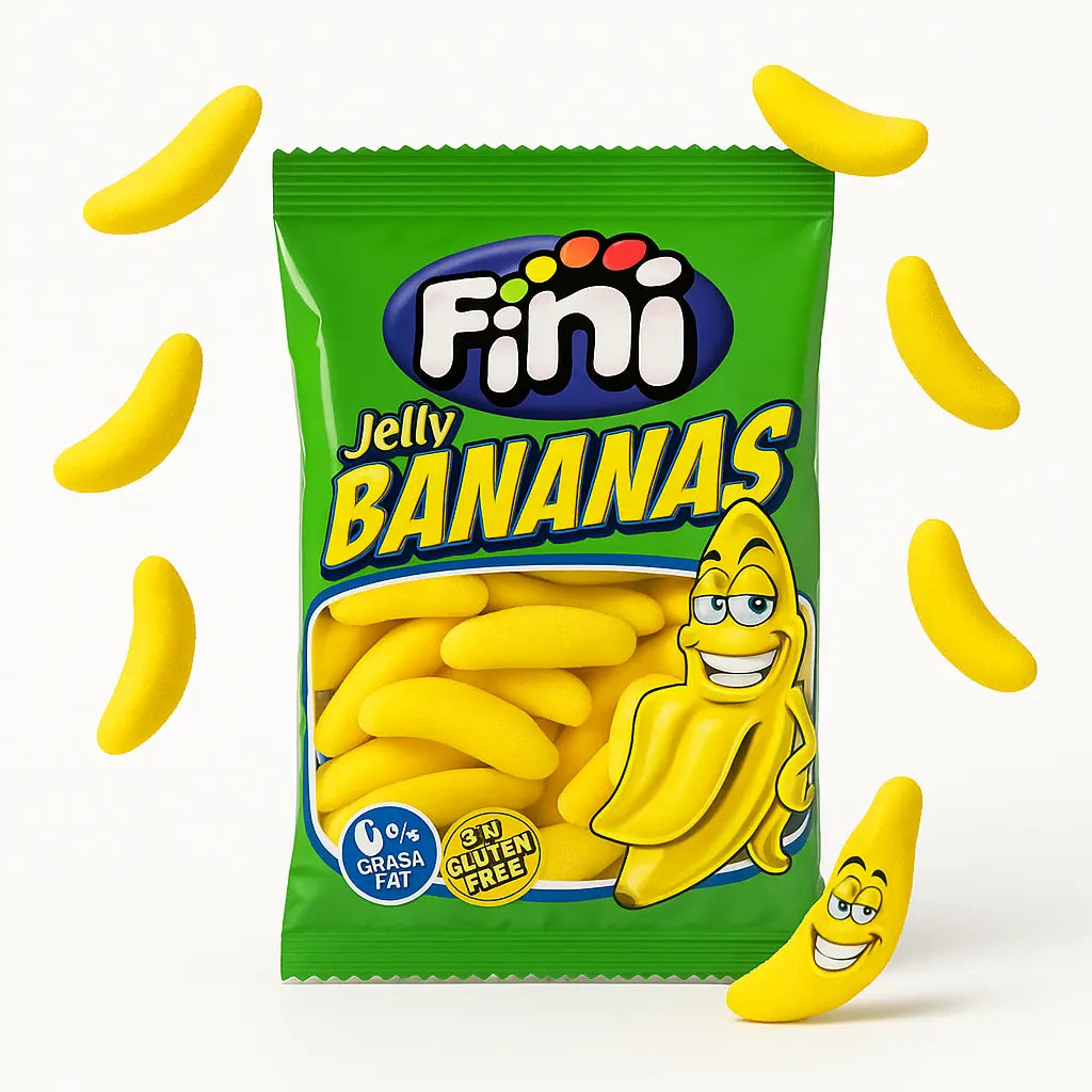 Fini Jelly Bananas 75g Fini - Butikkom