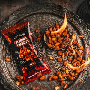 HOT CHIP Flaming Peanuts  70g HOT CHIP - Butikkom