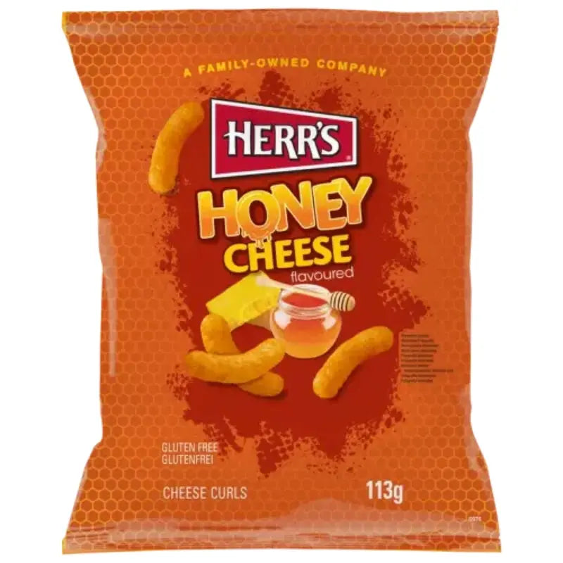 Herr's Cheese Curls Honey 113g Herr´s - Butikkom