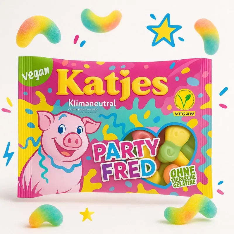 Katjes Party Fred 175g Katjes - Butikkom