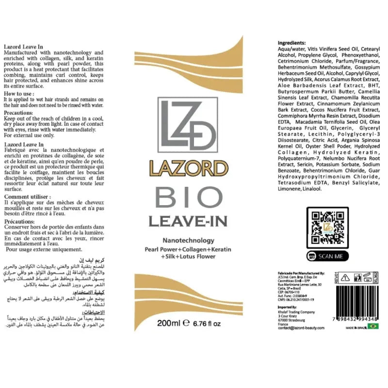Lazord Leave-In 200ml Lazord - Butikkom