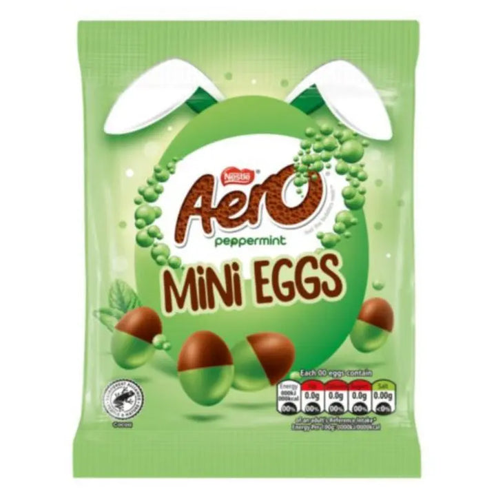 Aero Peppermint Mini Eggs 70g Aero - Butikkom