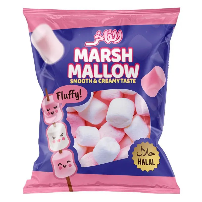 Alfakhr Marshmallow Tubes Colours 65g Alkhier Food - Butikkom