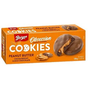 Bergen Obsession Peanut Butter Cocoa Cookies 128g