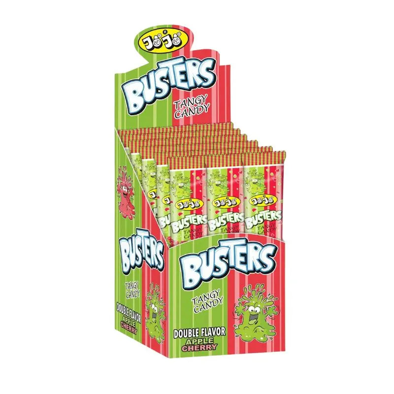 Busters Tangy Candy Apple Cherry 1st x 60g Takis - Butikkom