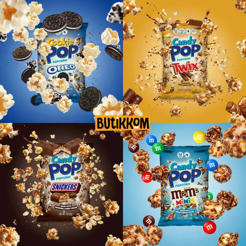 Candy Pop Mix 4-pack (4×28g) Candy Pop - Butikkom