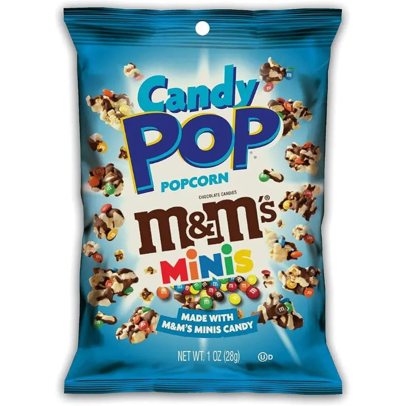 Candy Pop Popcorn M&M Minis 28g Candy Pop - Butikkom