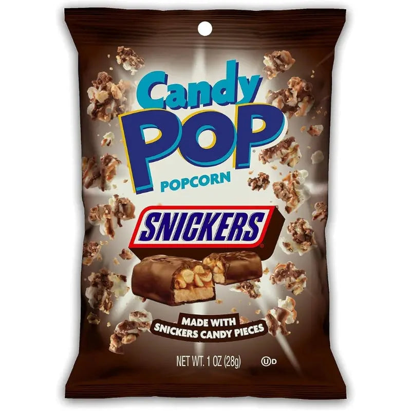 Candy Pop Popcorn Snickers 28g Candy Pop - Butikkom