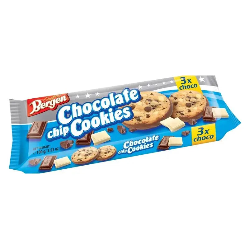 Chocolate Chip Cookies 3 x Choco 150g Bergen - Butikkom