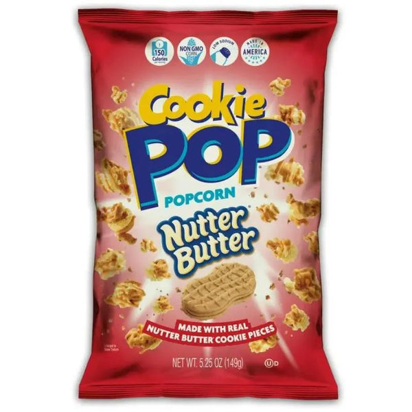 Cookie Pop Popcorn Nutter Butter 149g Candy Pop - Butikkom