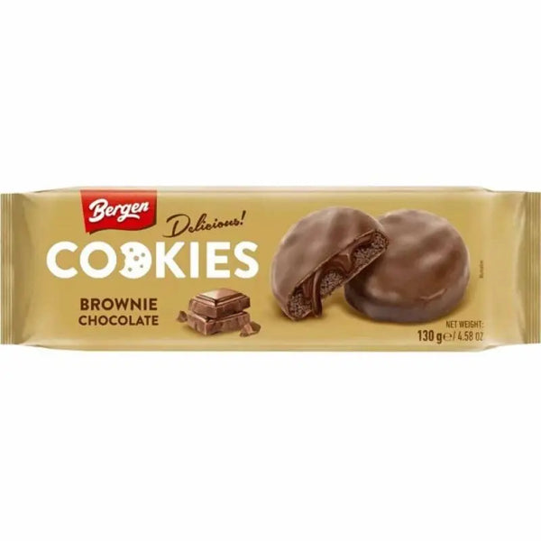 Cookies Brownie Chocolate 130g Bergen - Butikkom