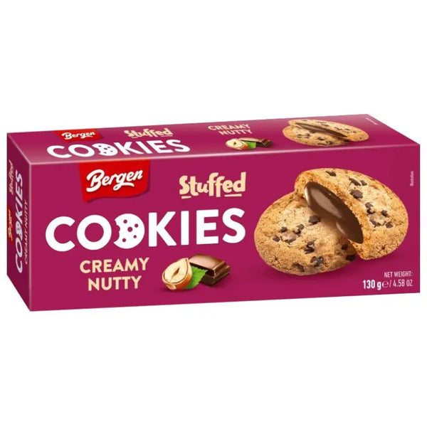 Cookies Creamy Nutty 130g Bergen - Butikkom