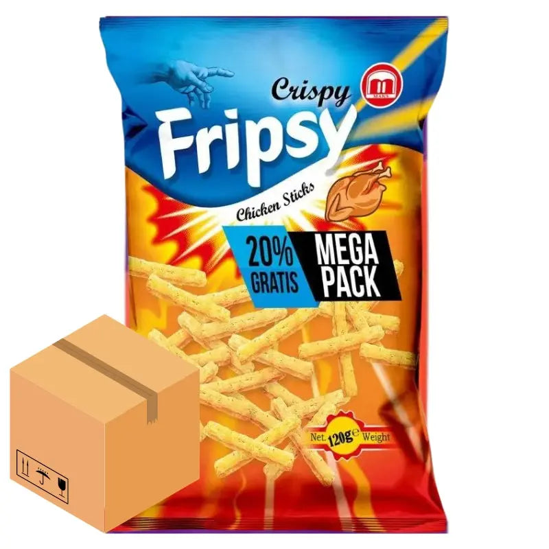 Crispy Fripsy Chicken 12 x 120g Butikkom - Butikkom