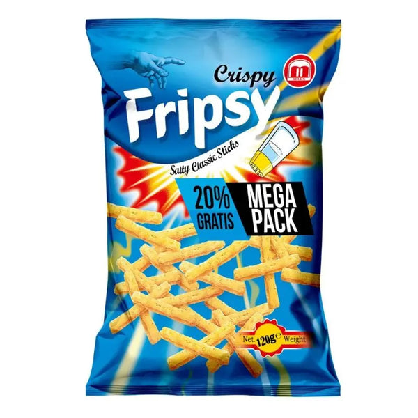 Crispy Fripsy Salt 120g BIGS - Butikkom