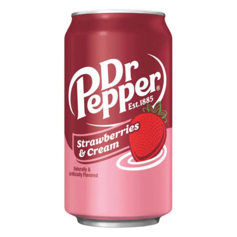 Dr Pepper Strawberry & Cream 355ml Dr Pepper - Butikkom