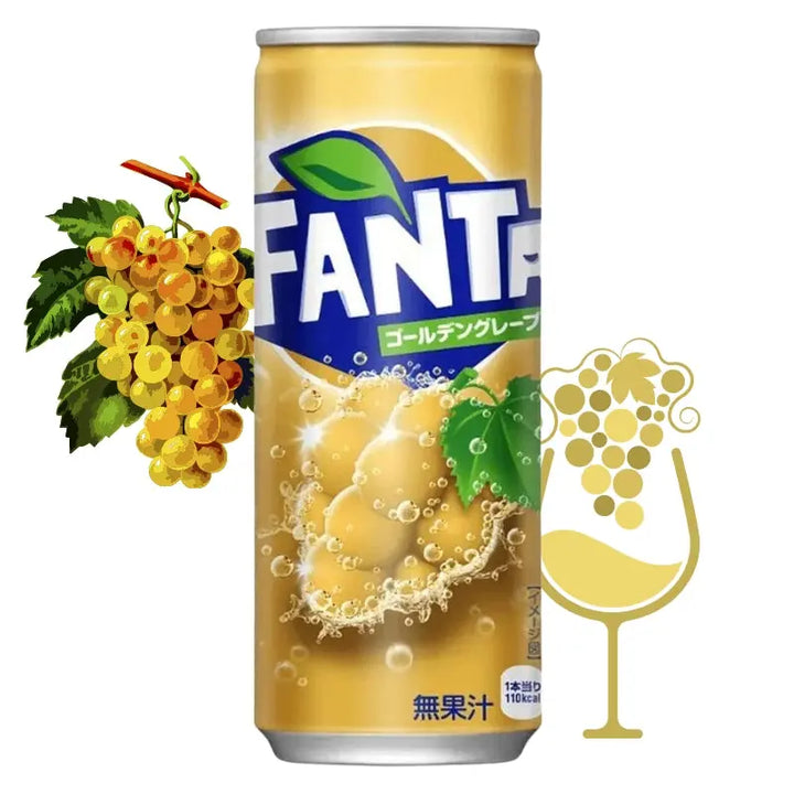 Fanta Golden Grape 500ml Japansk Fanta - Butikkom