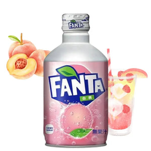 Fanta Peach Bottle 300ml Japanese