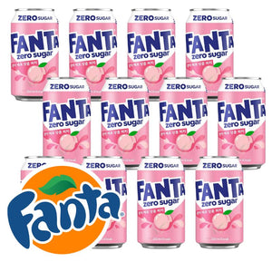 Fanta Peach Zero 12 x 350ml
