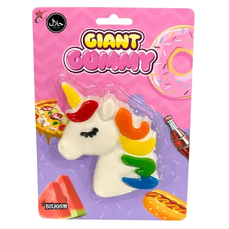 Giant Gummy Unicorn 150g - Butikkom