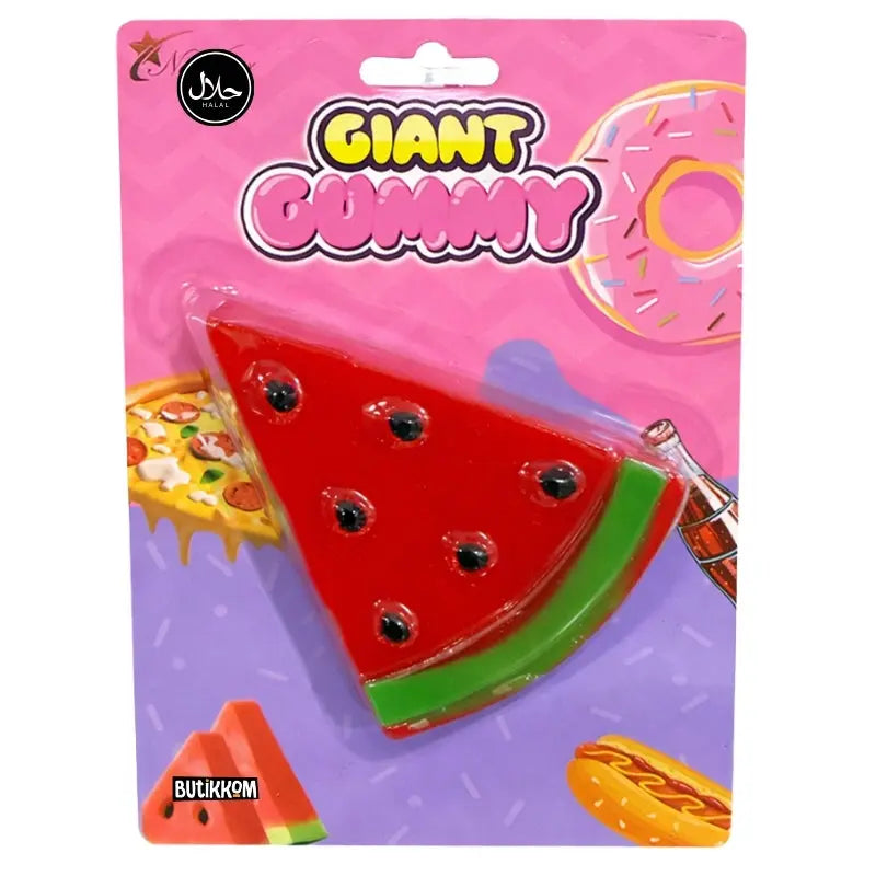 Giant Gummy Watermelon 150g Noor Star - Butikkom