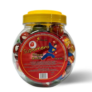 Gummigodis Superhero 1st x 10g Noor Star - Butikkom