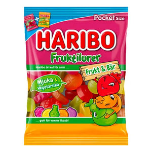 Haribo Fruktilurer Fruit &amp; Berries 80g