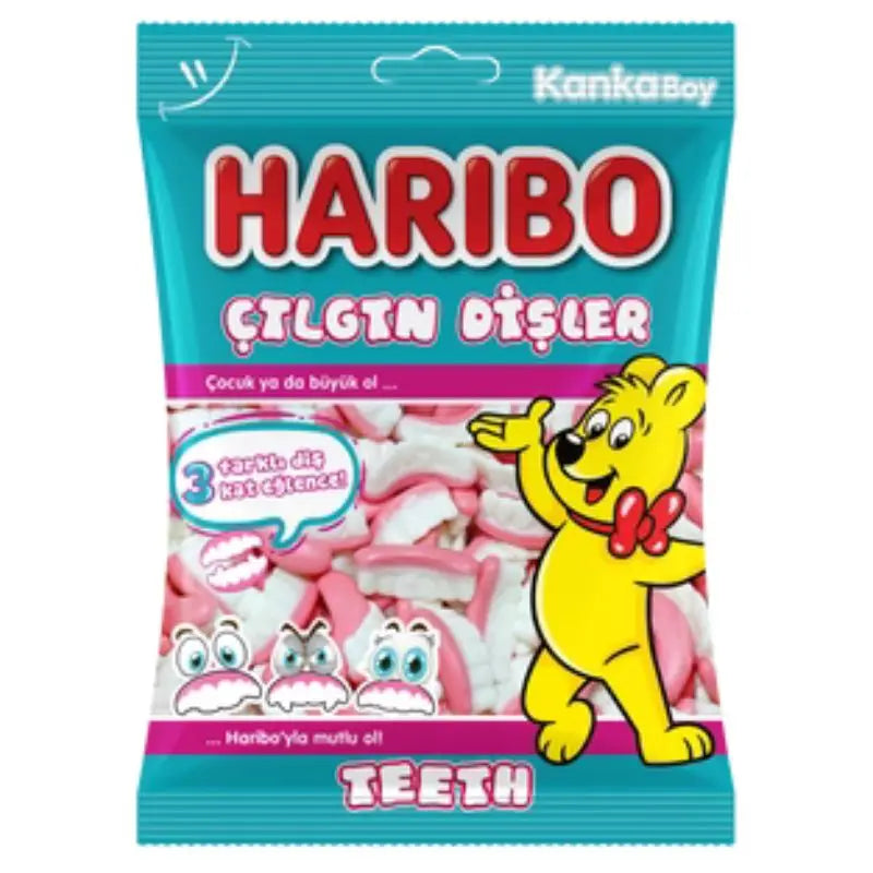 Haribo Teeth 80g Haribo - Butikkom