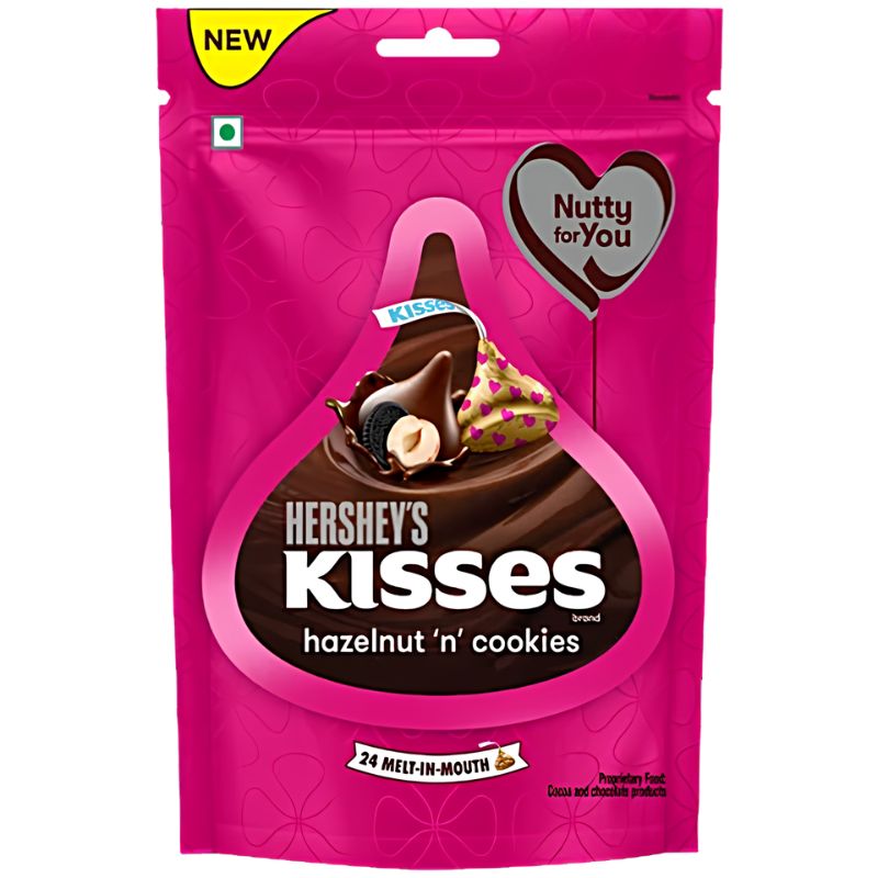Hershey's Kisses Hazelnut 'N' Cookies Chocolate 33,6