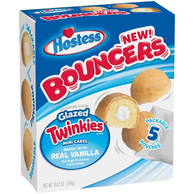 Hostess BOUNCERS Glazed Mini Cakes 244g Hostess - Butikkom