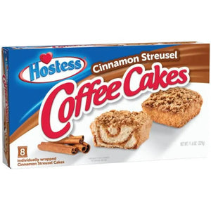 Hostess Cinnamon Streusel Coffee Cakes 329g Hostess - Butikkom