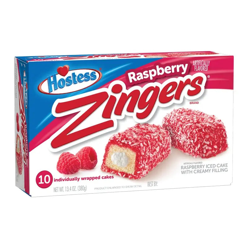 Hostess Zingers Raspberry 380g Hostess - Butikkom
