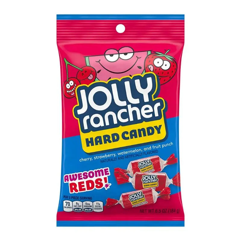 Jolly Rancher Hard Candy Awesome Reds 184g Jolly Rancher - Butikkom