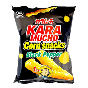 Koikeya Karamucho Majssnacks Black Pepper 65g