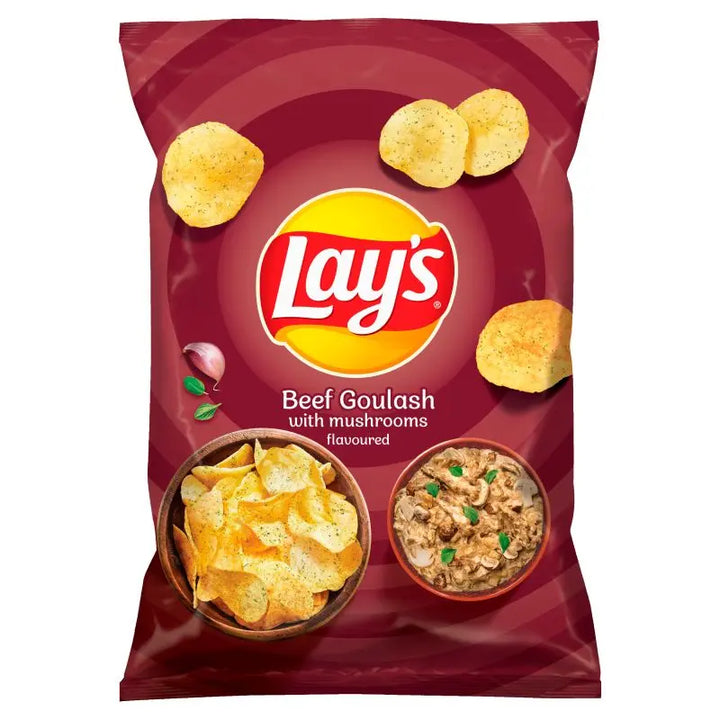 Lay's Beef Goulash & Mushrooms 130g Lay's - Butikkom