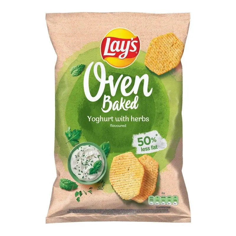 Lay's Oven Baked Yoghurt & Herbs 125g Lay's - Butikkom