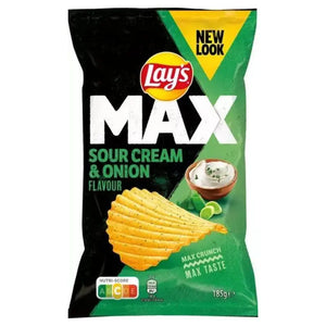 Lay's Max Sour Cream &amp; Onion 185g
