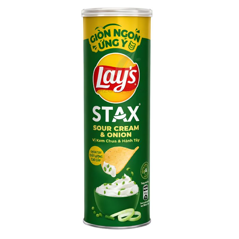Lay's Stax Sour Cream & Onion 90g
