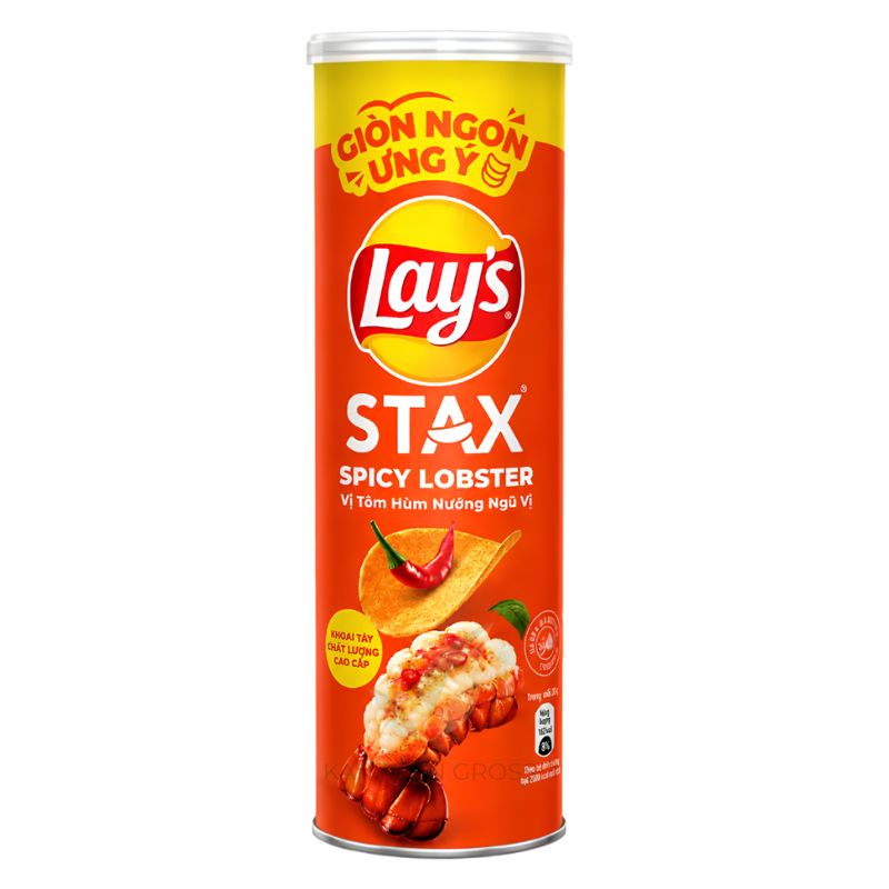 Lay's Stax Spicy Lobster 90g
