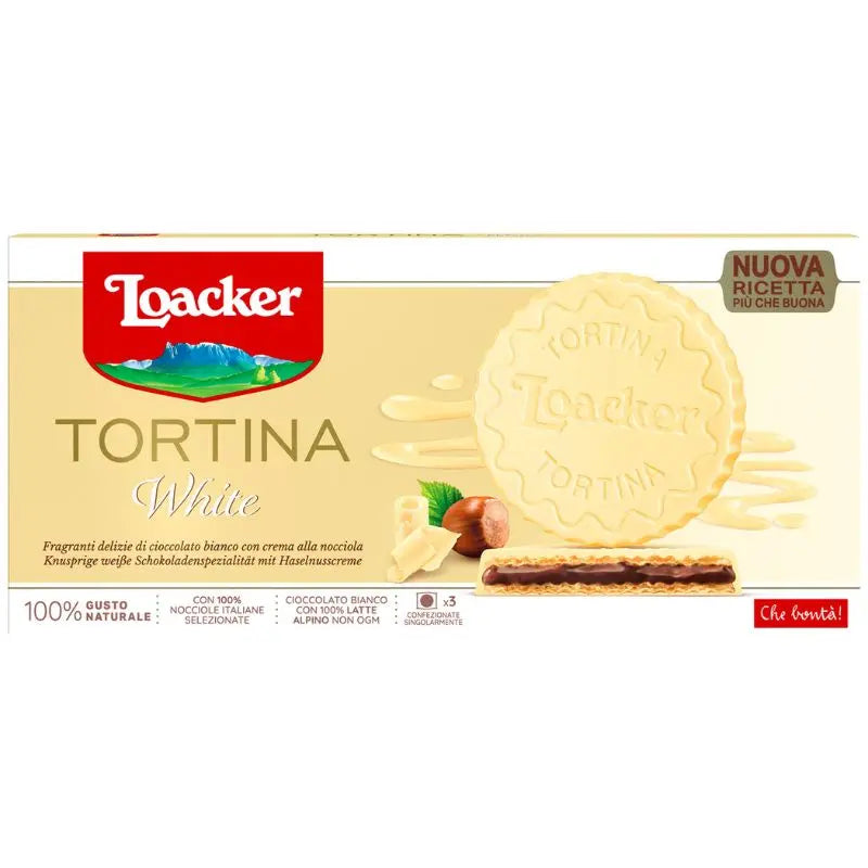 Loacker Gran Pasticceria Tortina White 63g Loacker - Butikkom