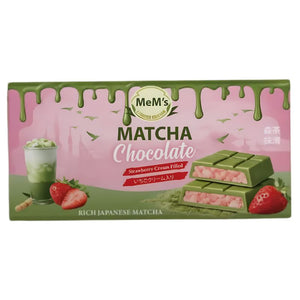 MeM's Matcha Chocolate Strawberry Cream 100g