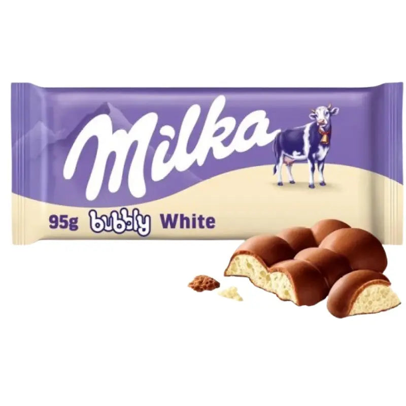 Milka Bubbly White 95g Milka - Butikkom