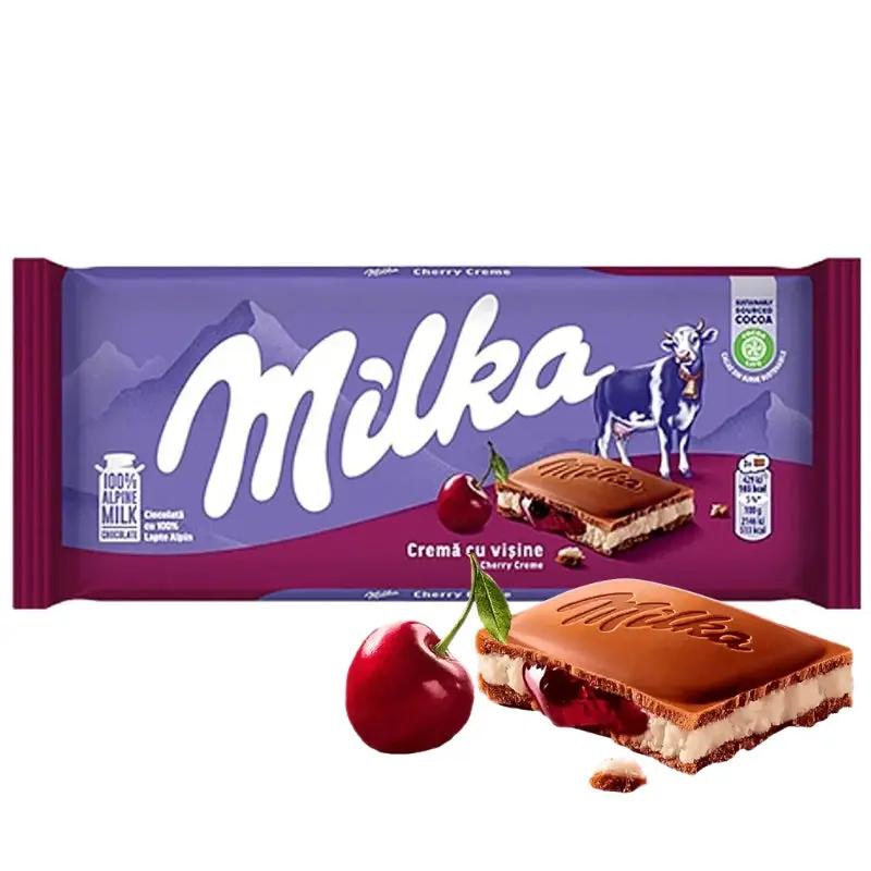 Milka Cherry Creme 100g Milka - Butikkom