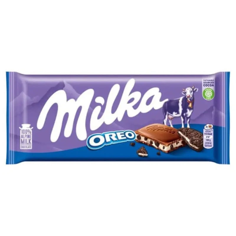 Milka Oreo mjölkchoklad 100g Milka - Butikkom