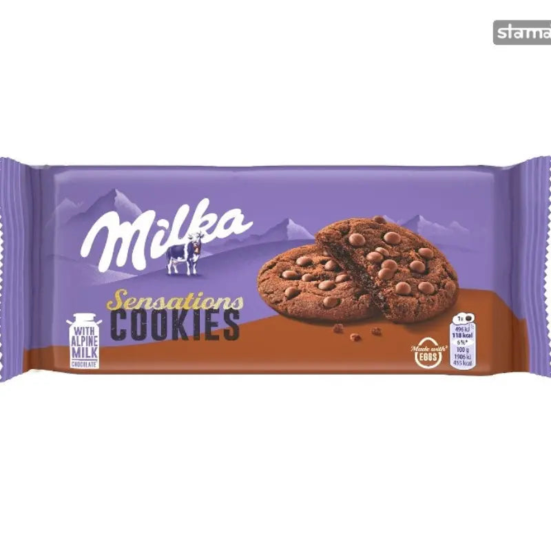 Milka Sensations Cookies 156g Milka - Butikkom