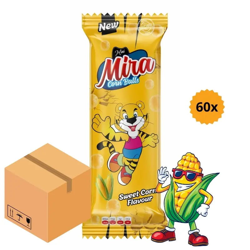 Mira Chips Sweet Corn 20g x 60st Butikkom - Butikkom