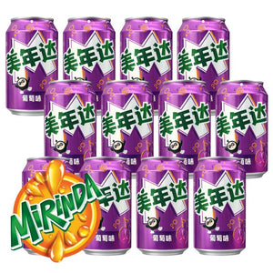 Mirinda Grape Soda 12 x 330m