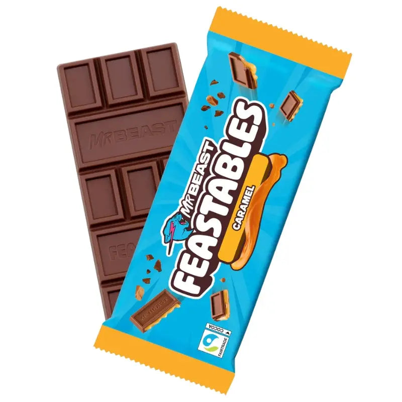 MrBeast Feastables Caramel 60g MrBeast - Butikkom