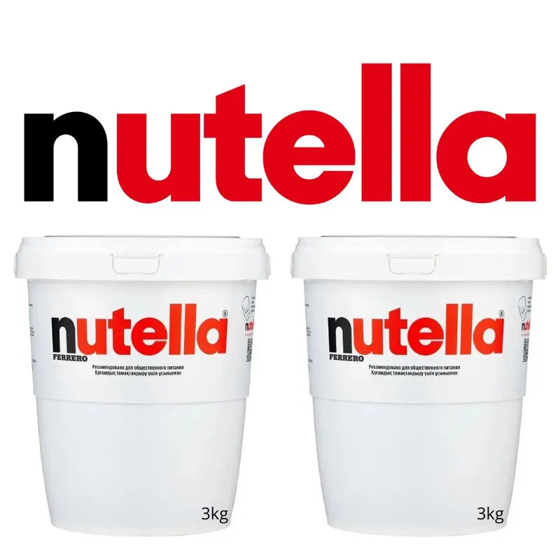 Nutella 2 x 3kg Butikkom - Butikkom
