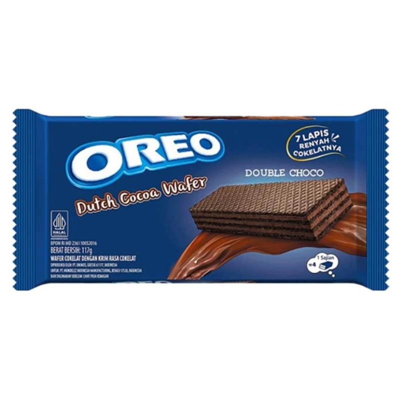 Oreo Dutch Cocoa Wafer Choco 117g